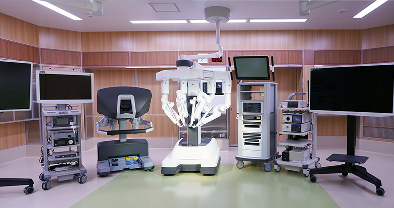 新棟に放射線治療室を新設